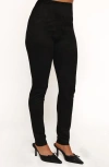 Petal And Pup Petal & Pup Carolyn Faux Suede Leggings In Black