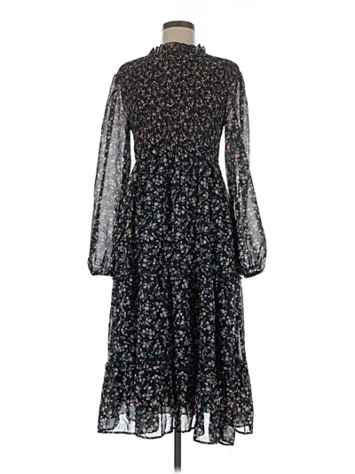 Pre-owned Petal And Pup Casual Dress In Black