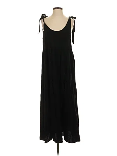 Pre-owned Petal And Pup Casual Dress In Black