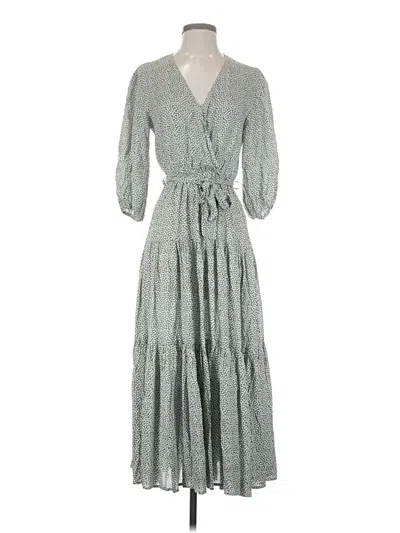 Pre-owned Petal And Pup Casual Dress In Gray