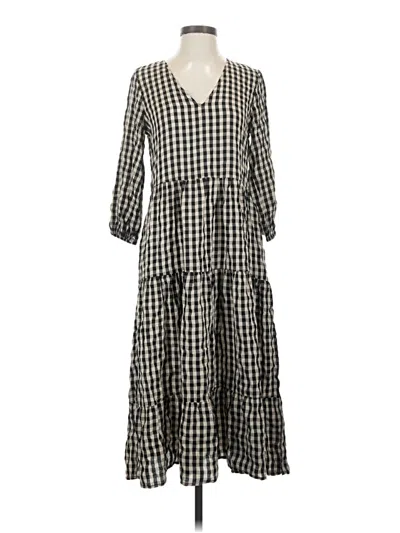 Pre-owned Petal And Pup Casual Dress In Gray