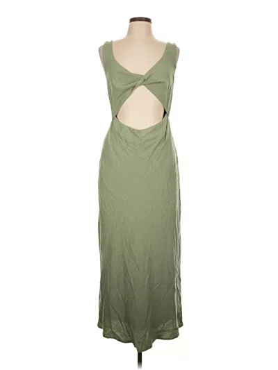 Pre-owned Petal And Pup Casual Dress In Green