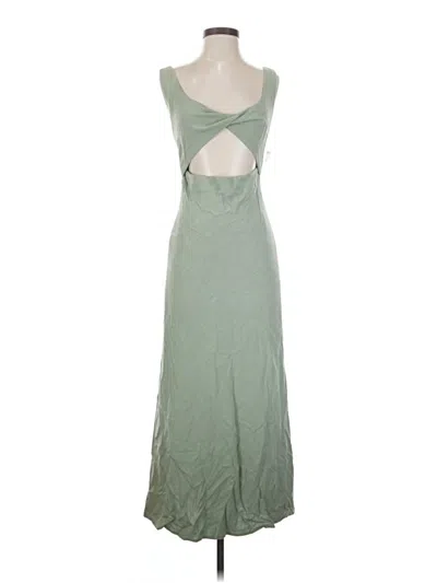 Pre-owned Petal And Pup Casual Dress In Green