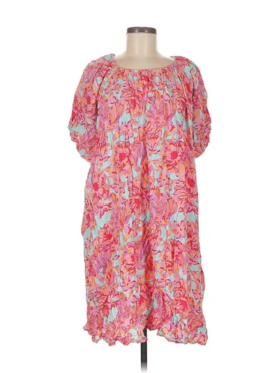 Pre-owned Petal And Pup Casual Dress In Pink