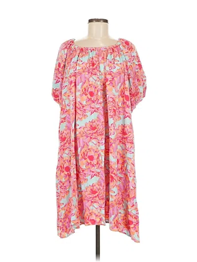 Pre-owned Petal And Pup Casual Dress In Pink