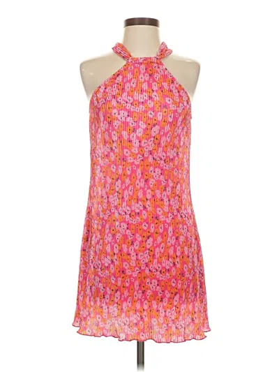 Pre-owned Petal And Pup Casual Dress In Pink