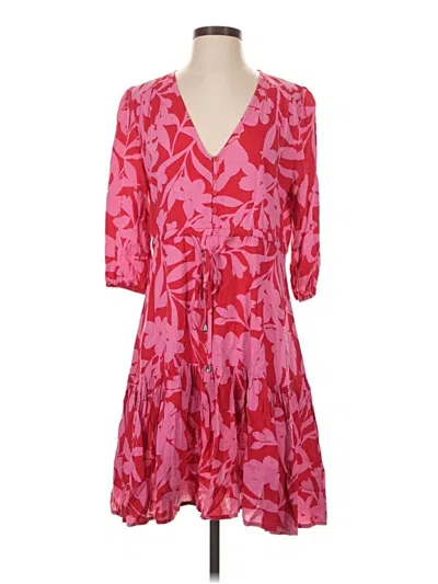 Pre-owned Petal And Pup Casual Dress In Pink