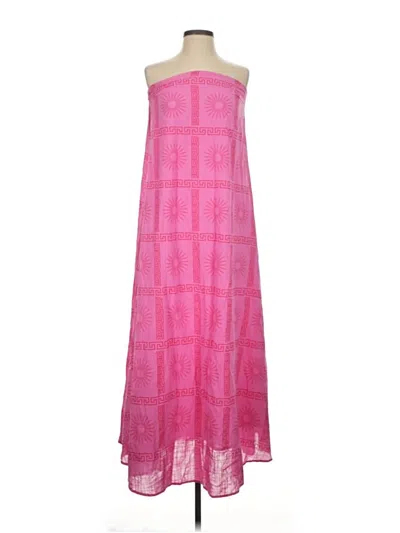 Pre-owned Petal And Pup Casual Dress In Pink