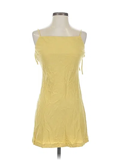 Pre-owned Petal And Pup Casual Dress In Yellow