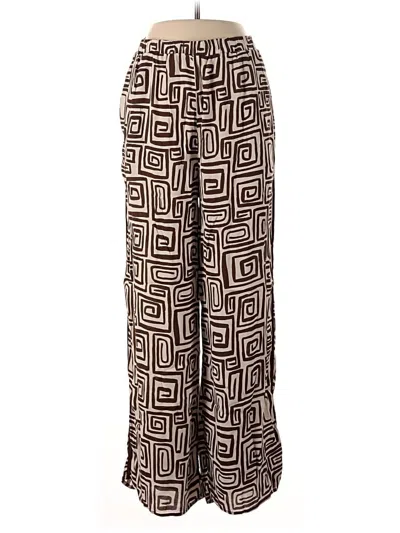 Pre-owned Petal And Pup Casual Pants In Brown