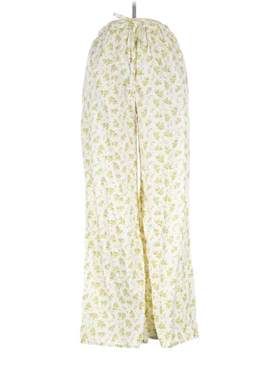 Pre-owned Petal And Pup Casual Pants In Yellow