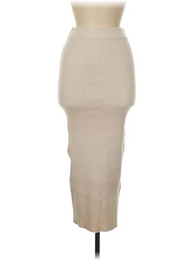 Pre-owned Petal And Pup Casual Skirt In Brown