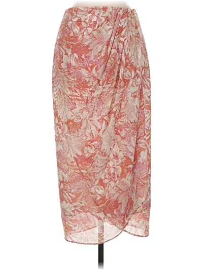 Pre-owned Petal And Pup Casual Skirt In Orange
