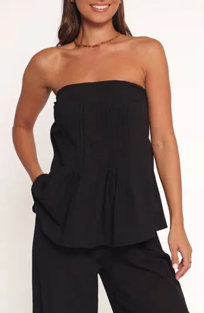 Petal And Pup Petal & Pup Charlie Strapless Pant Set In Black