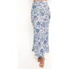 Petal And Pup Petal & Pup Claud Floral Maxi Skirt In Blue