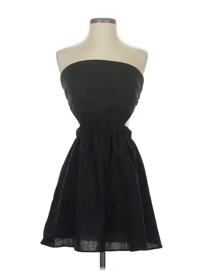 Pre-owned Petal And Pup Cocktail Dress In Black