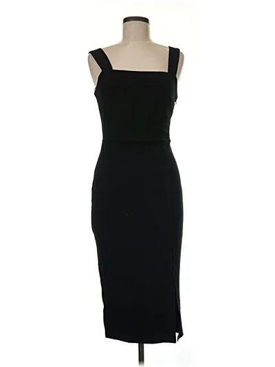 Pre-owned Petal And Pup Cocktail Dress In Black