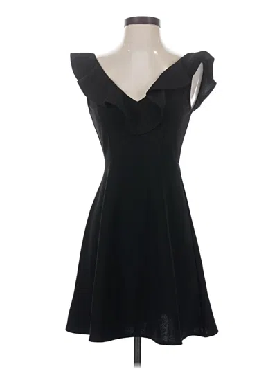 Pre-owned Petal And Pup Cocktail Dress In Black