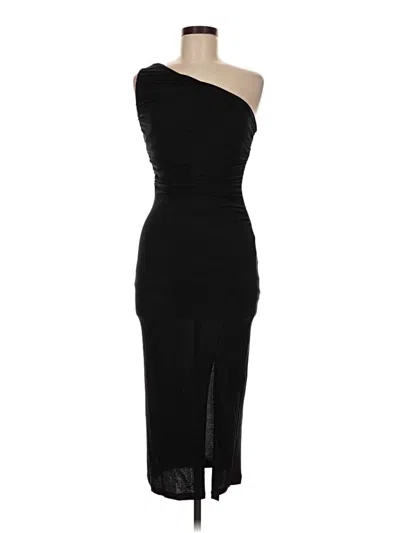 Pre-owned Petal And Pup Cocktail Dress In Black