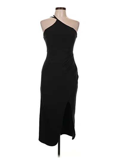 Pre-owned Petal And Pup Cocktail Dress In Black