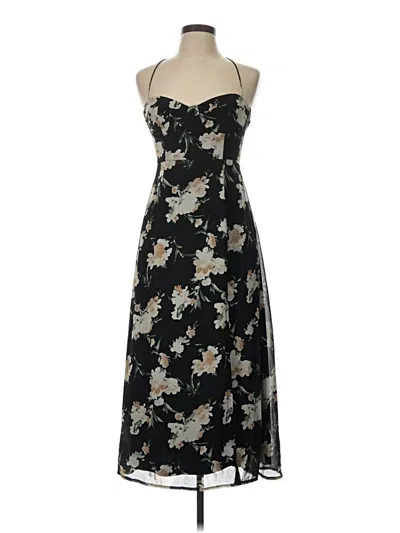 Pre-owned Petal And Pup Cocktail Dress In Black