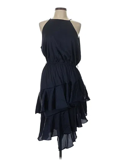 Pre-owned Petal And Pup Cocktail Dress In Blue