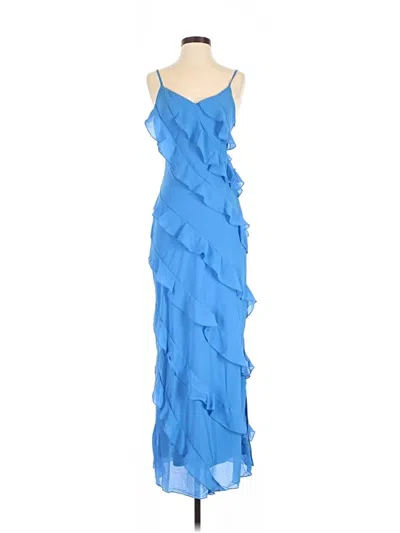 Pre-owned Petal And Pup Cocktail Dress In Blue