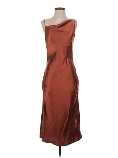 Pre-owned Petal And Pup Cocktail Dress In Brown