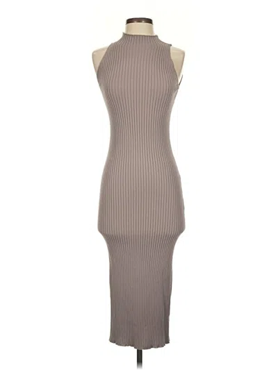 Pre-owned Petal And Pup Cocktail Dress In Gray