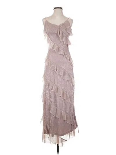 Pre-owned Petal And Pup Cocktail Dress In Gray
