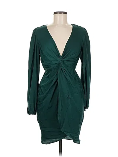 Pre-owned Petal And Pup Cocktail Dress In Green