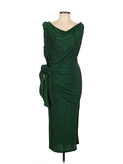 Pre-owned Petal And Pup Cocktail Dress In Green