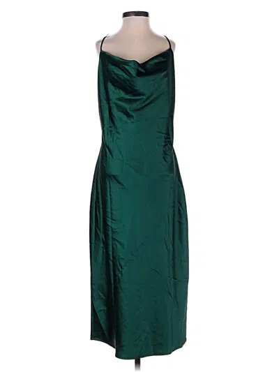 Pre-owned Petal And Pup Cocktail Dress In Green