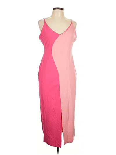 Pre-owned Petal And Pup Cocktail Dress In Pink