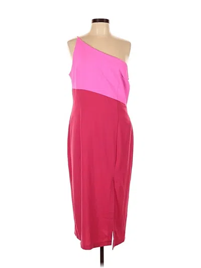 Pre-owned Petal And Pup Cocktail Dress In Pink