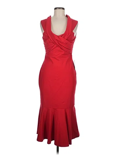 Petal And Pup Cocktail Dress In Red
