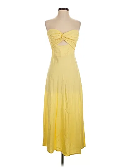 Pre-owned Petal And Pup Cocktail Dress In Yellow