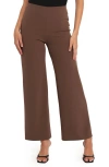 Petal And Pup Petal & Pup Colette High Waist Wide Leg Pants In Brown
