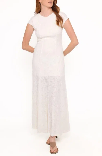 Petal And Pup Petal & Pup Constance Lace Maxi Dress In Multi