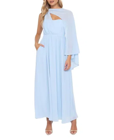 Petal And Pup Darlee Maxi Dress In Blue