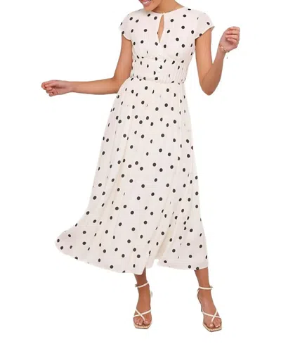 Petal And Pup Darline Midi Dress In White