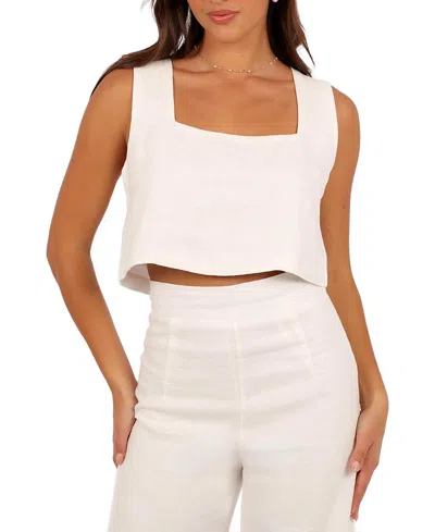 Petal And Pup Devlin Top In White
