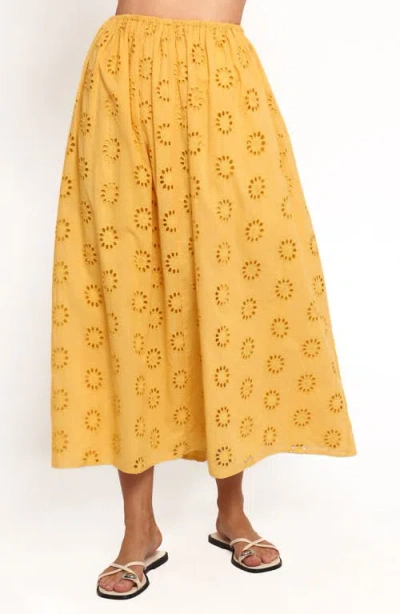 Petal And Pup Petal & Pup Dillon Cotton Eyelet Skirt In Multi
