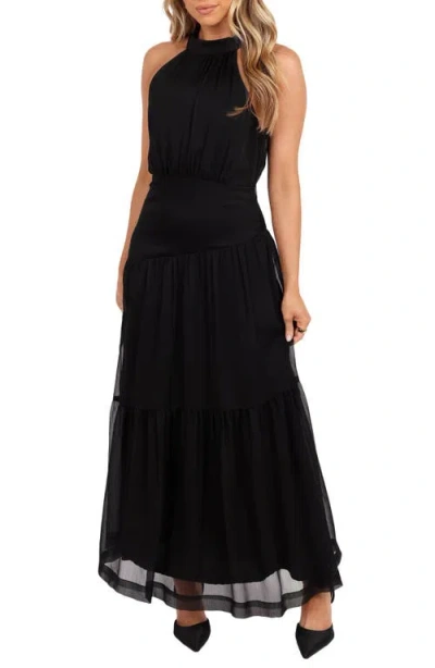 Petal And Pup Petal & Pup Eden Halter Maxi Dress In Black