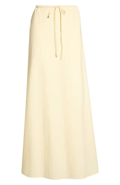 Petal And Pup Petal & Pup Elena Cotton Maxi Skirt In Neutral