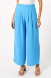 Petal And Pup Petal & Pup Enya High Waist Wide Leg Pants In Blue