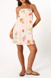 Petal And Pup Petal & Pup Estelle Cotton Dress In Peach