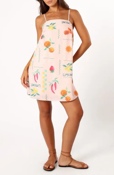 Petal And Pup Petal & Pup Estelle Cotton Dress In Peach