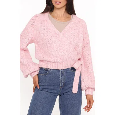 Petal And Pup Petal & Pup Etta Wrap Cardigan In Multi