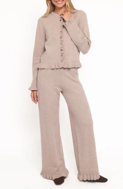 Petal And Pup Petal & Pup Eve Cardigan Sweater & Pants In Pink